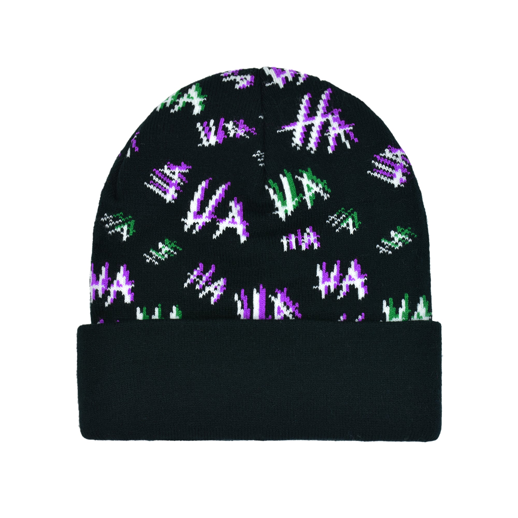 Concept One Unisex-Adult Dc Comics The Joker Beanie Hat, Knitted Cuffed Winter Skull Cap