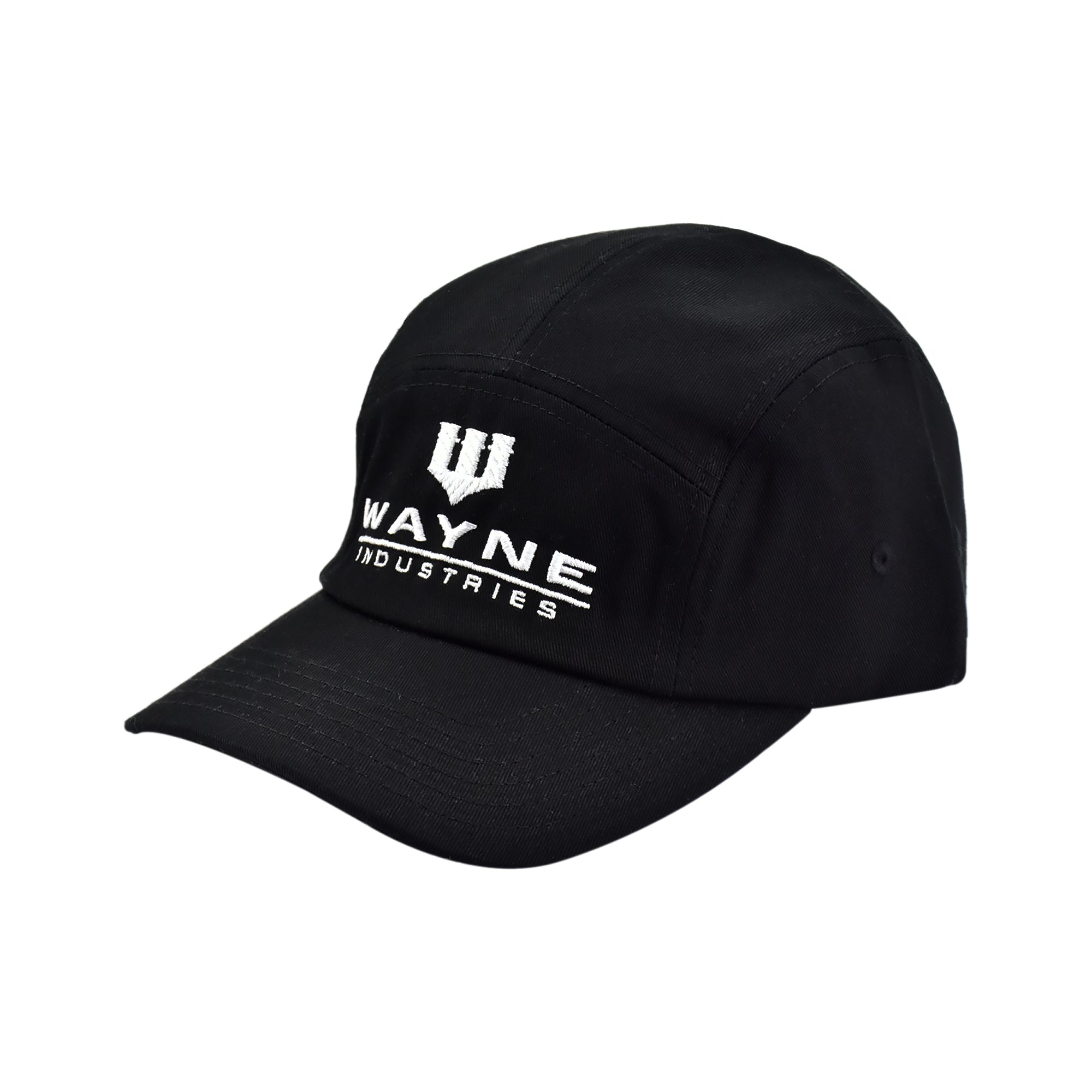 Batman Wayne Industries Logo Camper Hat – Adjustable Strapback Curved Brim Cap