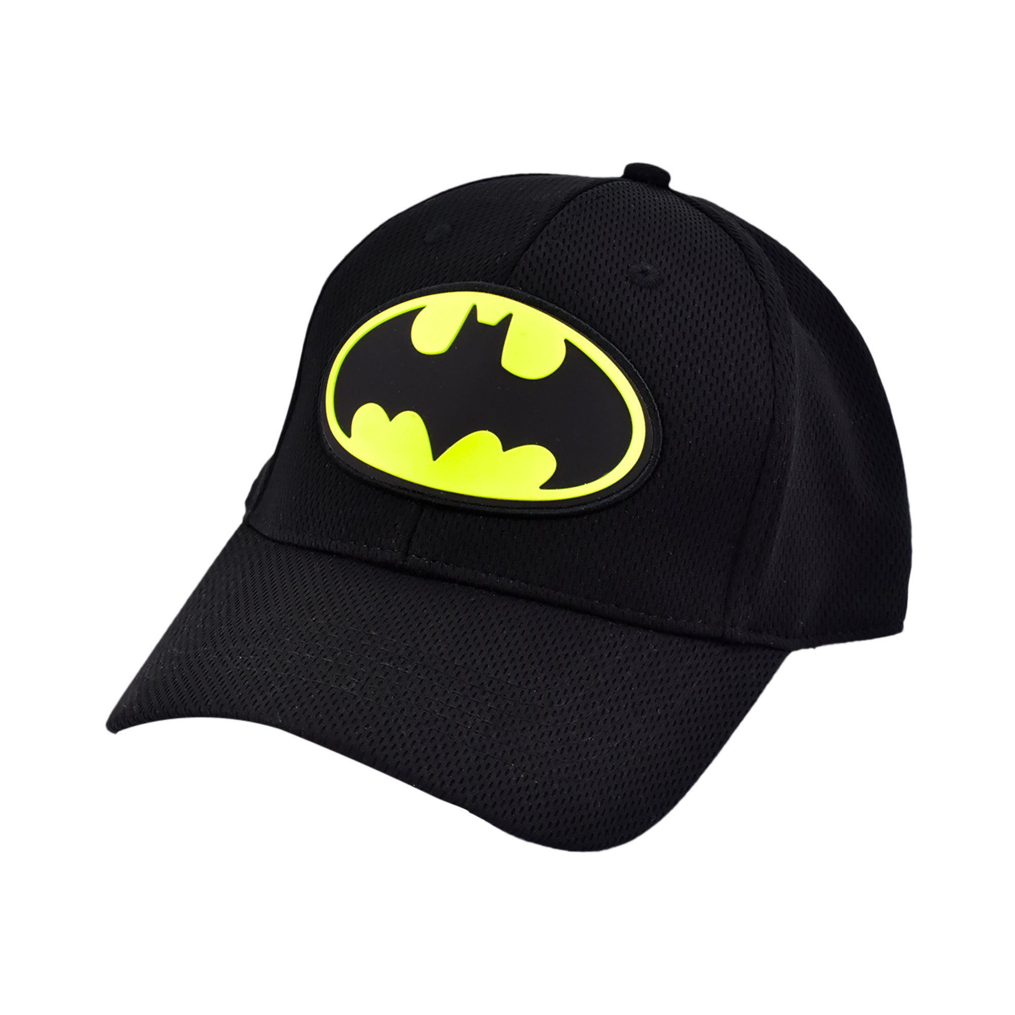 DC Comics Batman Neon Logo Performance Baseball Cap – Officially Licensed