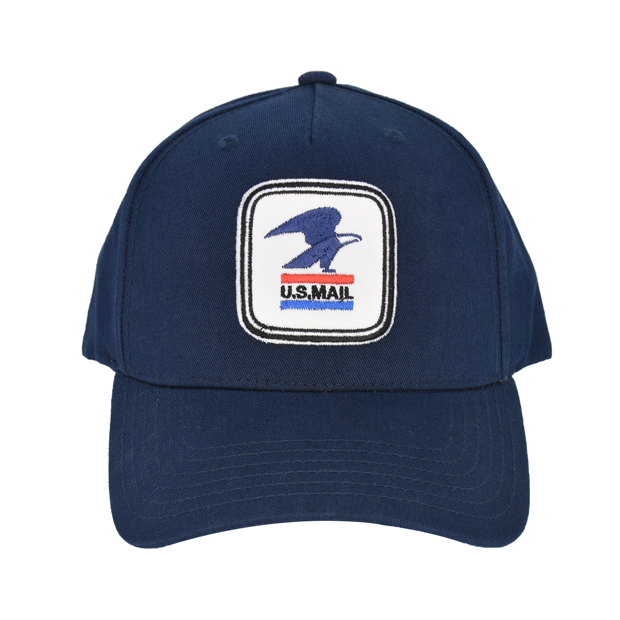 U.S. Mail Navy Blue Embroidered Cap - Classic Trucker Style
