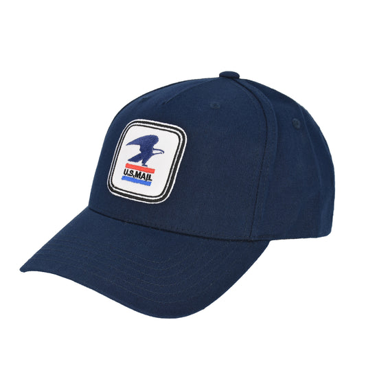 U.S. Mail Navy Blue Embroidered Cap - Classic Trucker Style