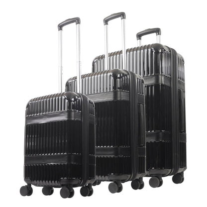 Martha Stewart The Bedford 3-Piece Hardcase Luggage Set