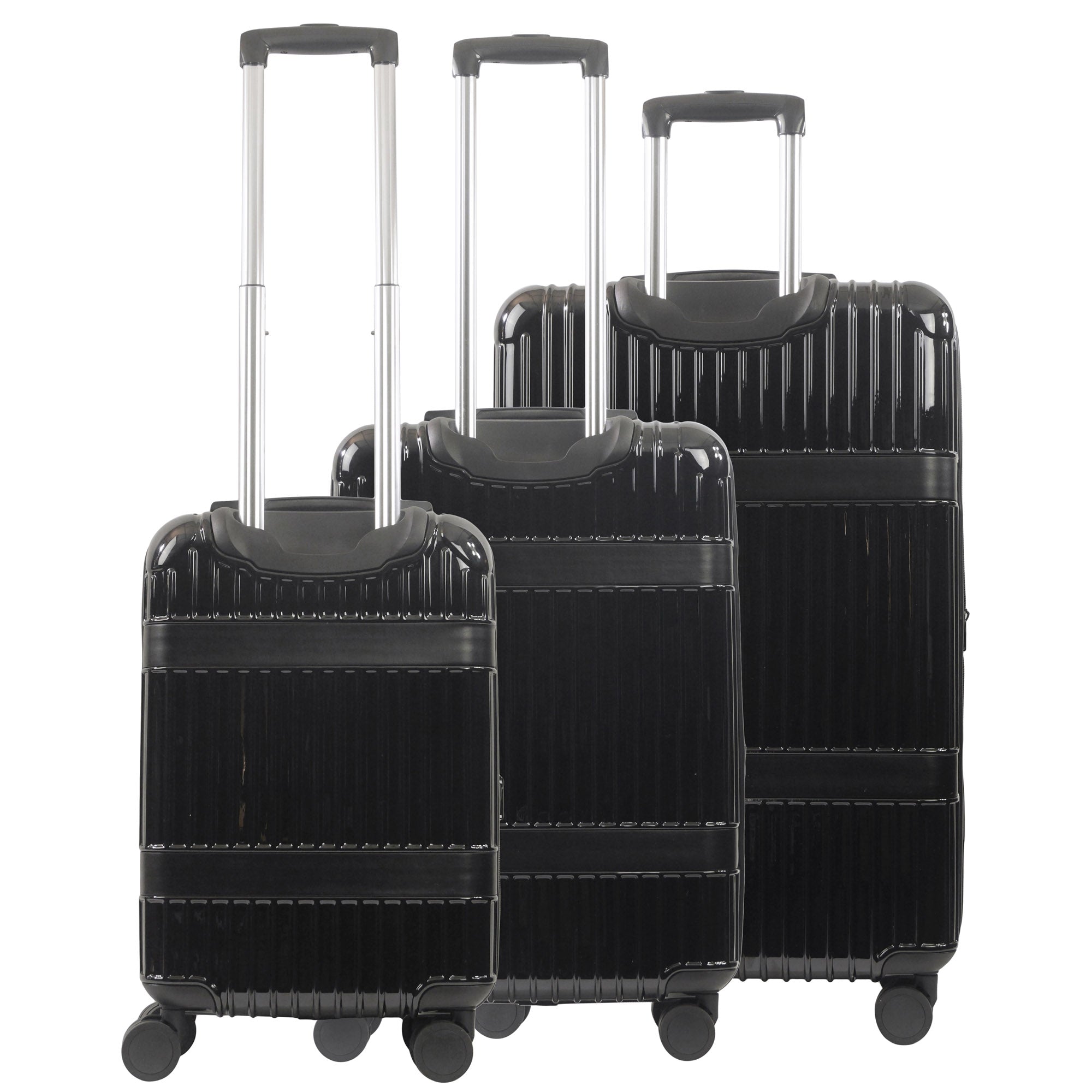 Martha Stewart The Bedford 3-Piece Hardcase Luggage Set