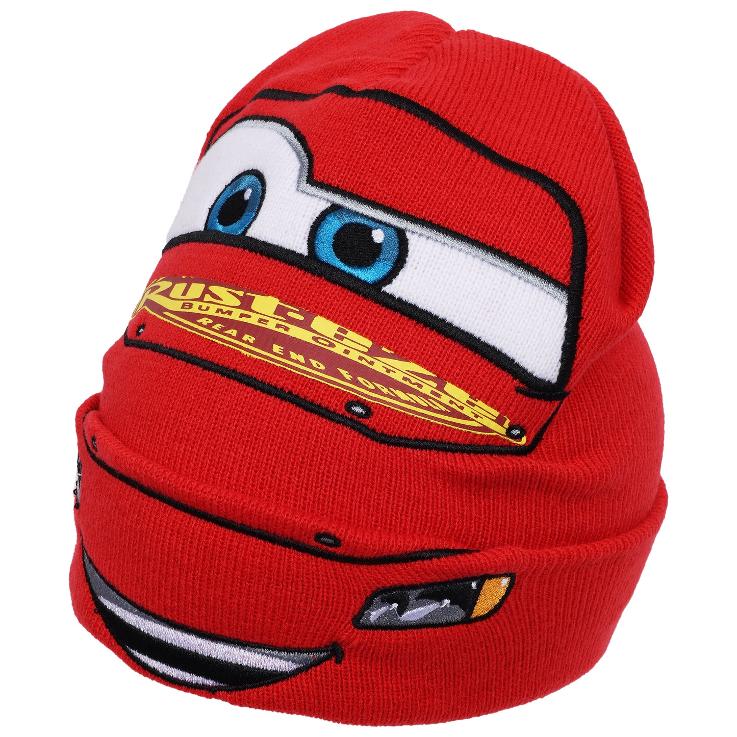 Disney Pixar Cars Lightning McQueen Kids Beanie & Gloves Set