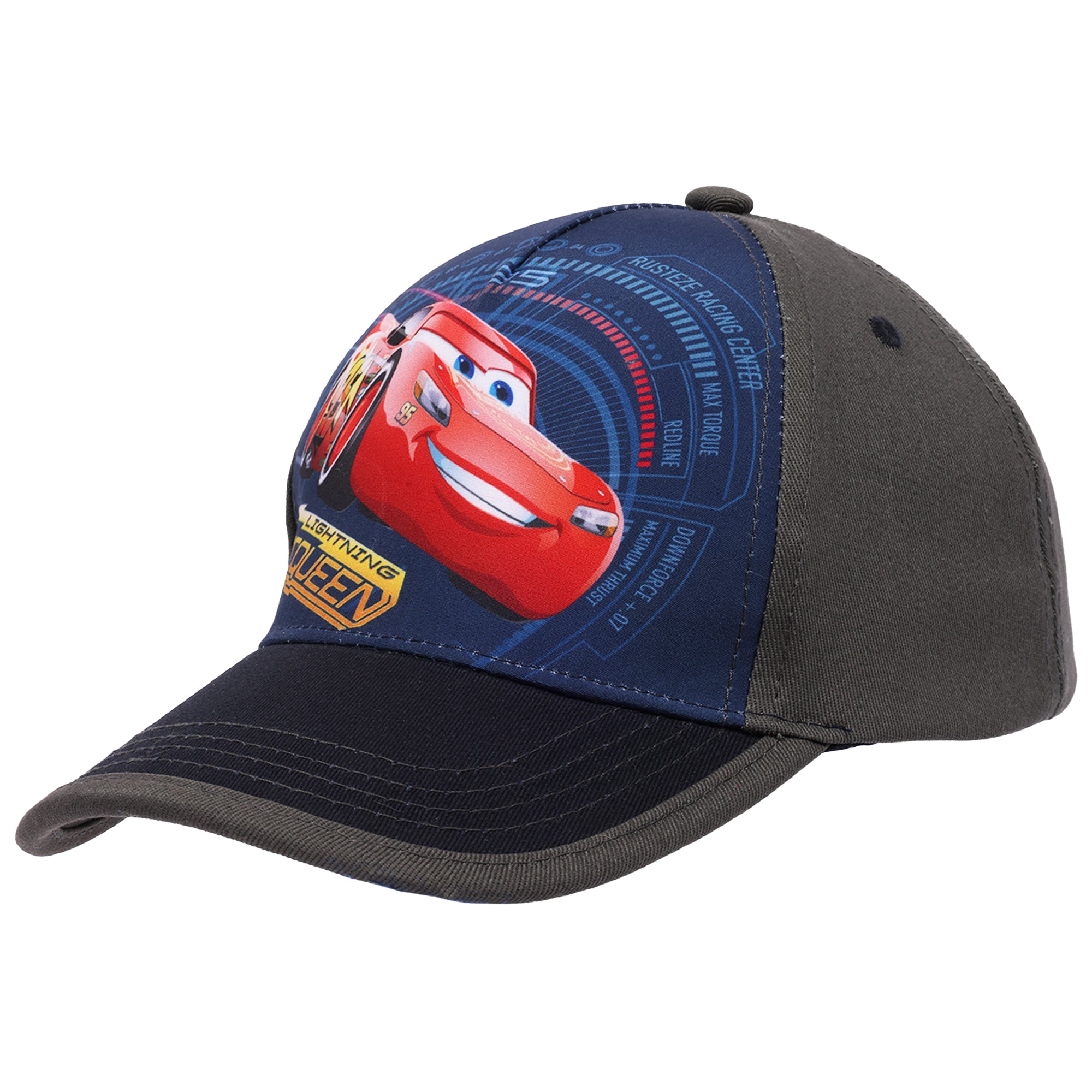 Disney Pixar Cars Lightning McQueen Boys Baseball Hat – Adjustable Snapback Cap for boys Ages 4–7