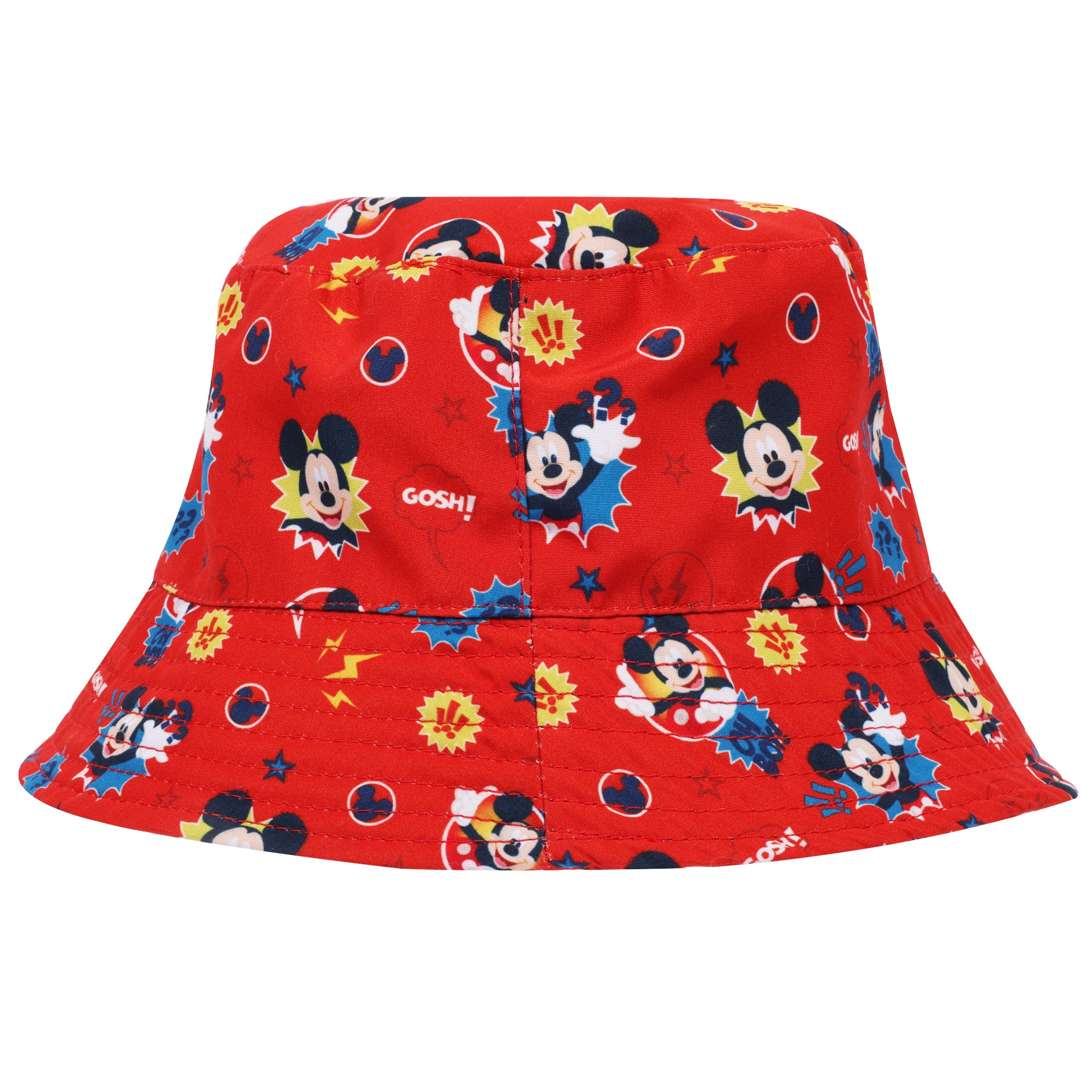 Disney Mickey Mouse Boys “Oh Boy!” All-Over Print Bucket Hat – Kids