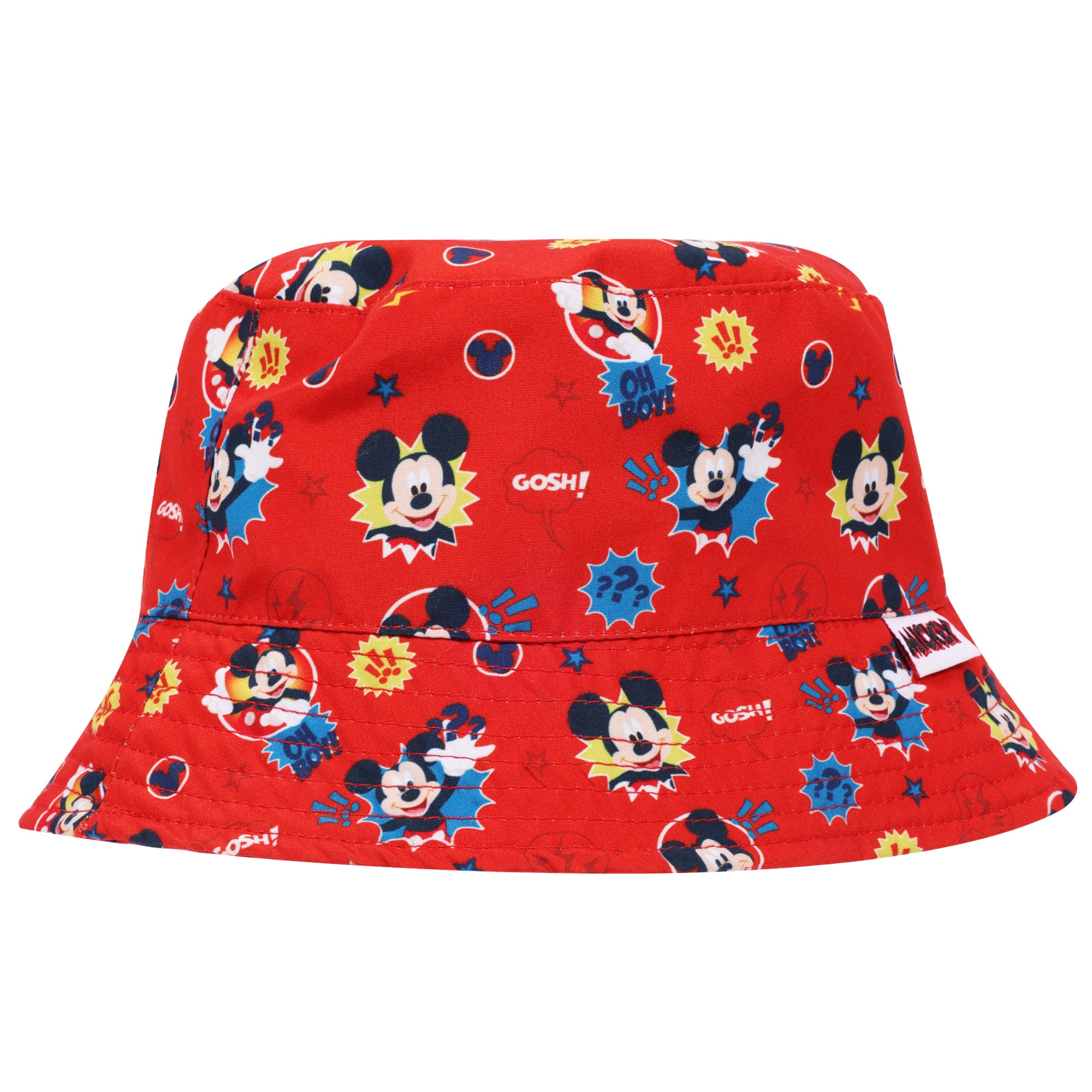 Disney Mickey Mouse Boys “Oh Boy!” All-Over Print Bucket Hat – Kids