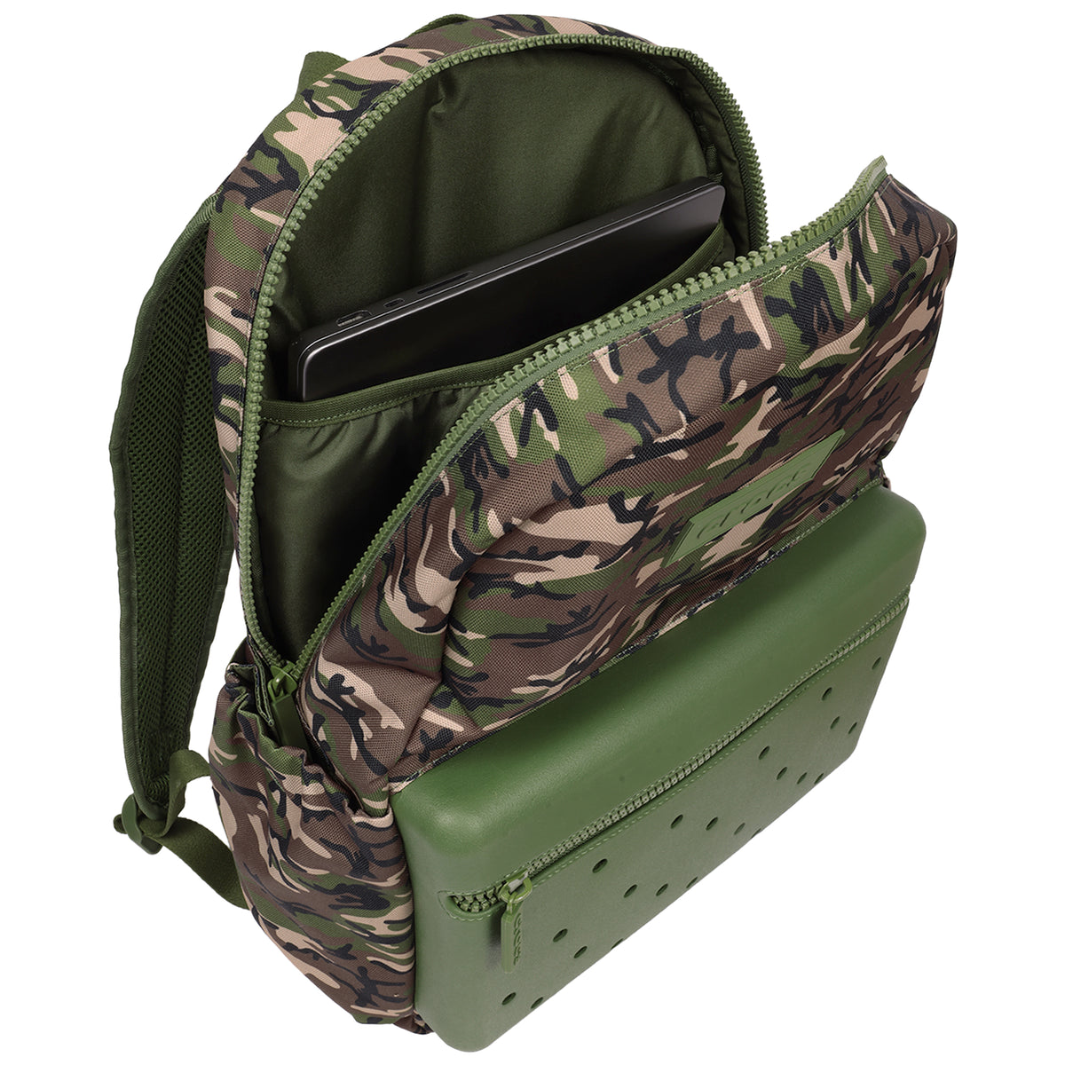 Crocs Cameo Lightweight Backpack with Molded Front Storage Pocket