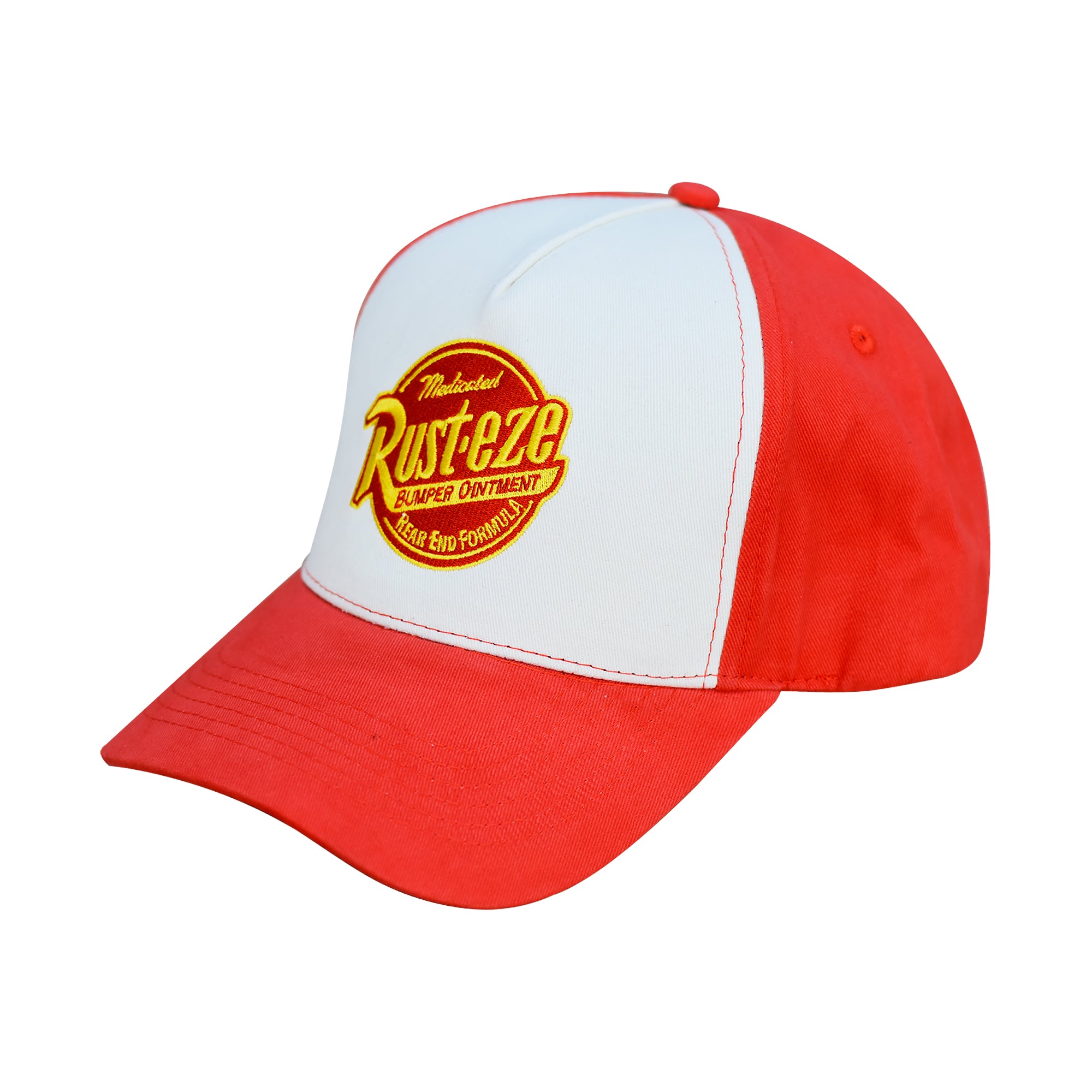 Disney Pixar Cars Baseball Cap, Cotton Adjustable Adult Hat, Red, One Size
