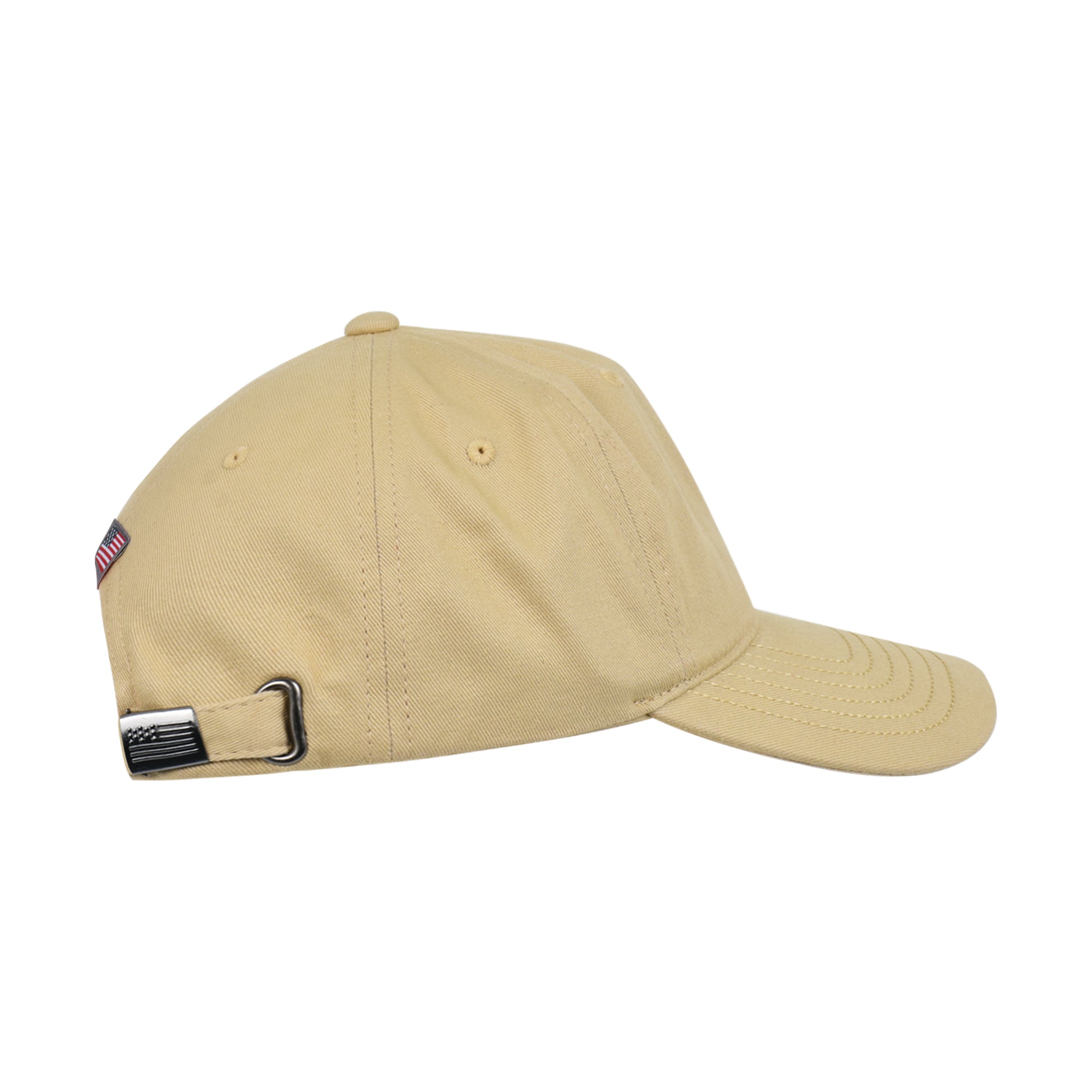 U.S. Polo Assn. Dad Hat, 100% Cotton Adjustable Baseball Cap with Horse Logo and Diagonal Stripes for Men and Women