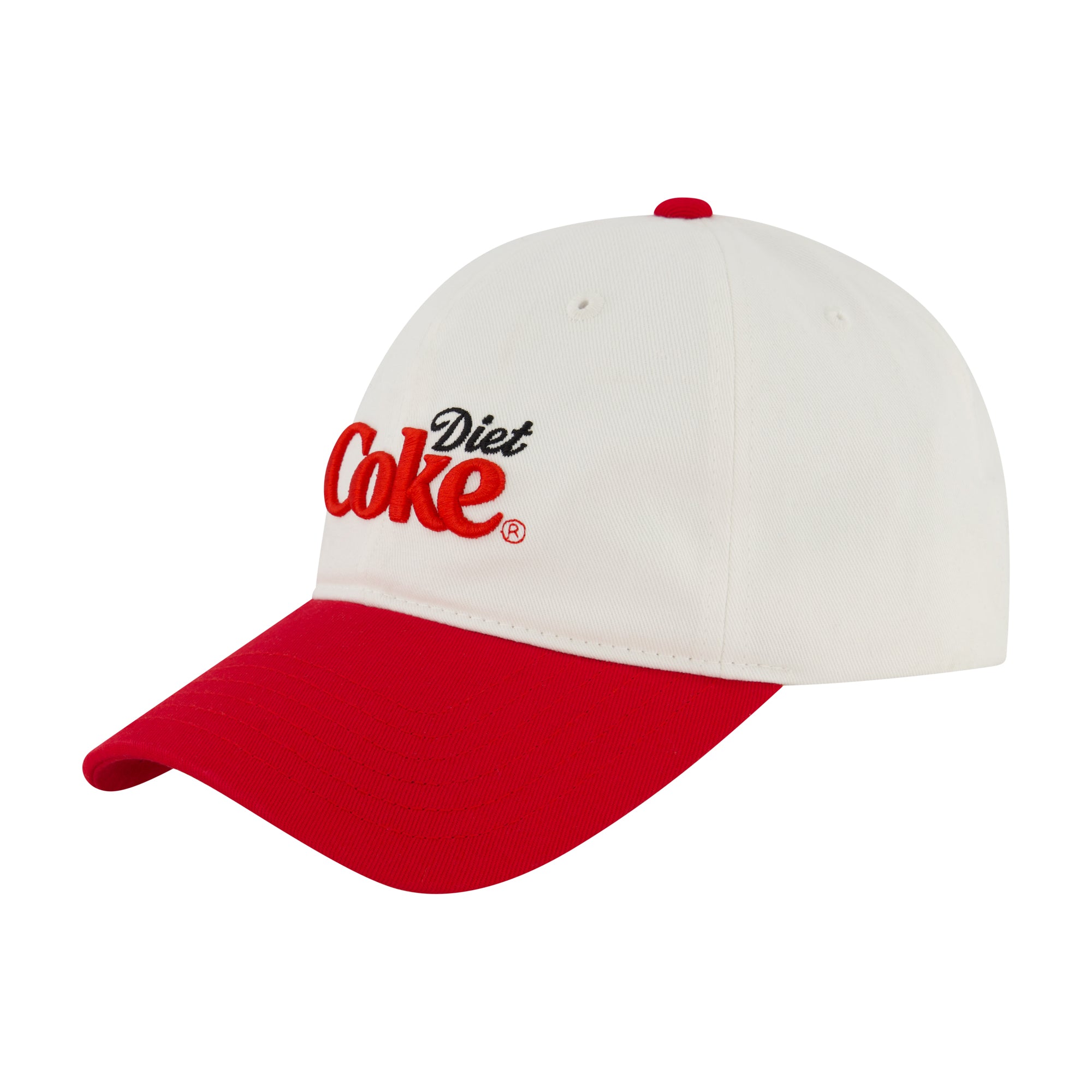 Diet Coke Embroidered Logo Baseball Cap – Adjustable Strapback Hat