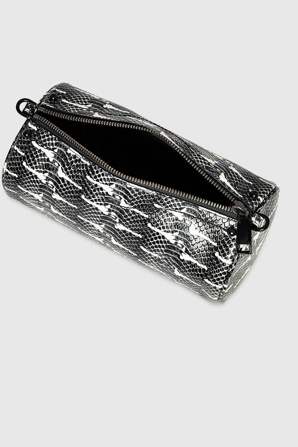 Rebecca Minkoff Barrel Crossbody Black/White