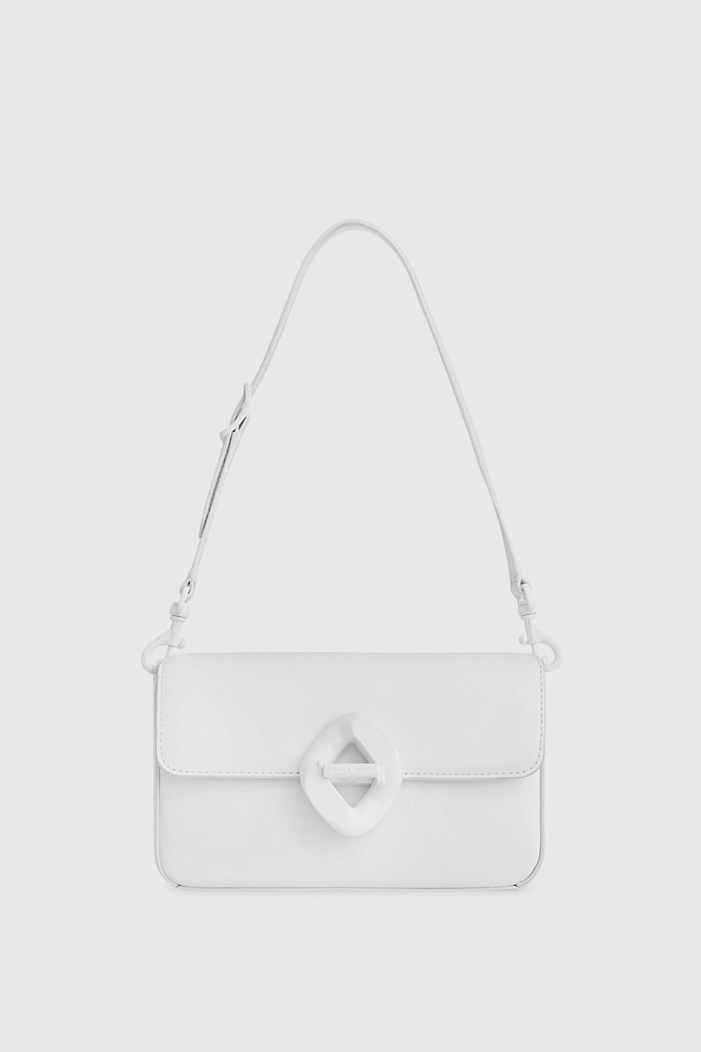 Rebecca Minkoff The G Small Shoulder Bag Blanc