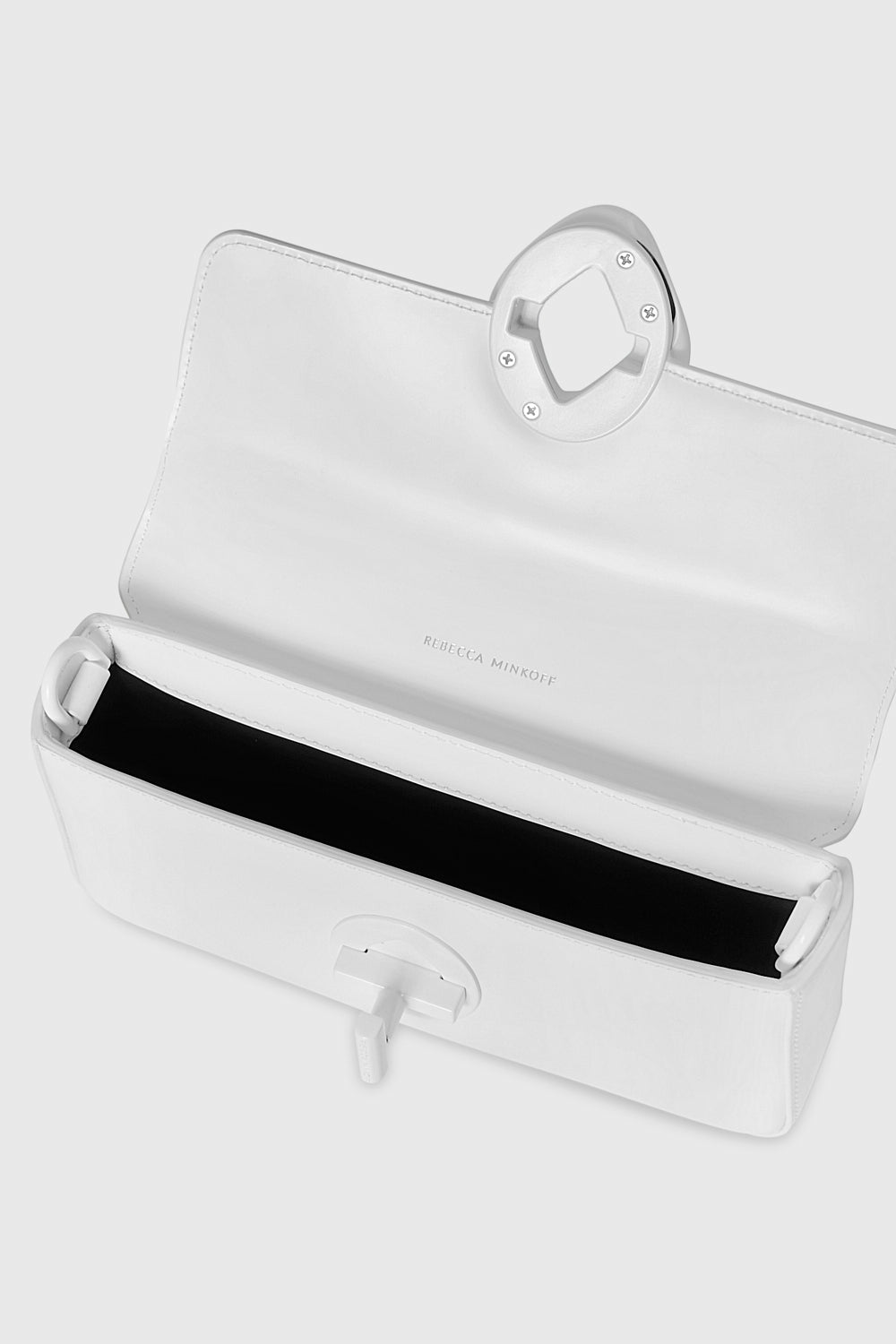 Rebecca Minkoff The G Small Shoulder Bag Blanc