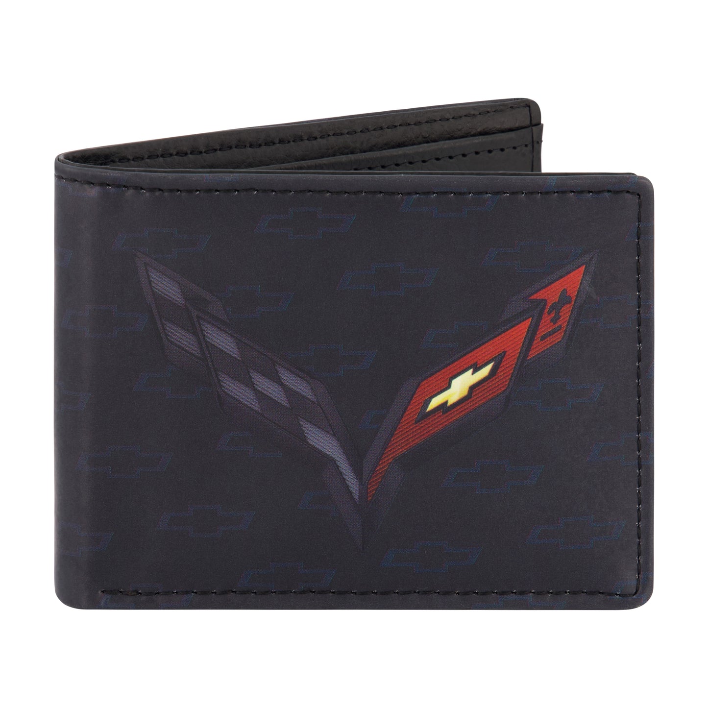 GM CHEVROLET LOGO Bifold Wallet, Slim Wallet with Decorative Tin Unisex