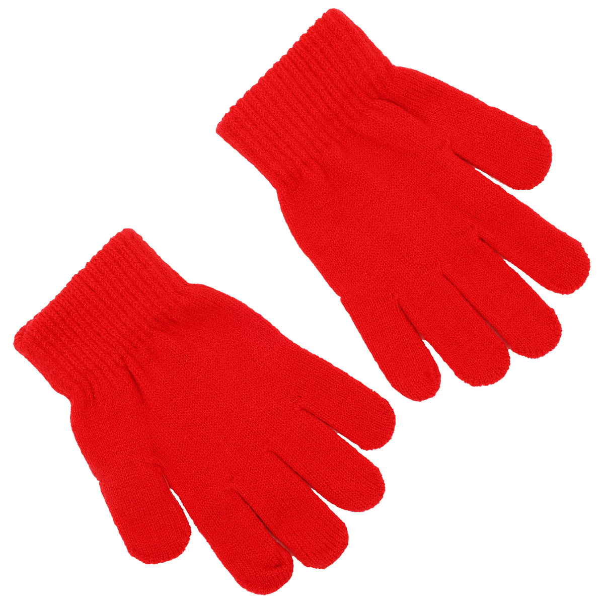 Disney Boys Mickey Mouse Winter Hat and 2 Pair Mitten, Size Age 4-7, Red