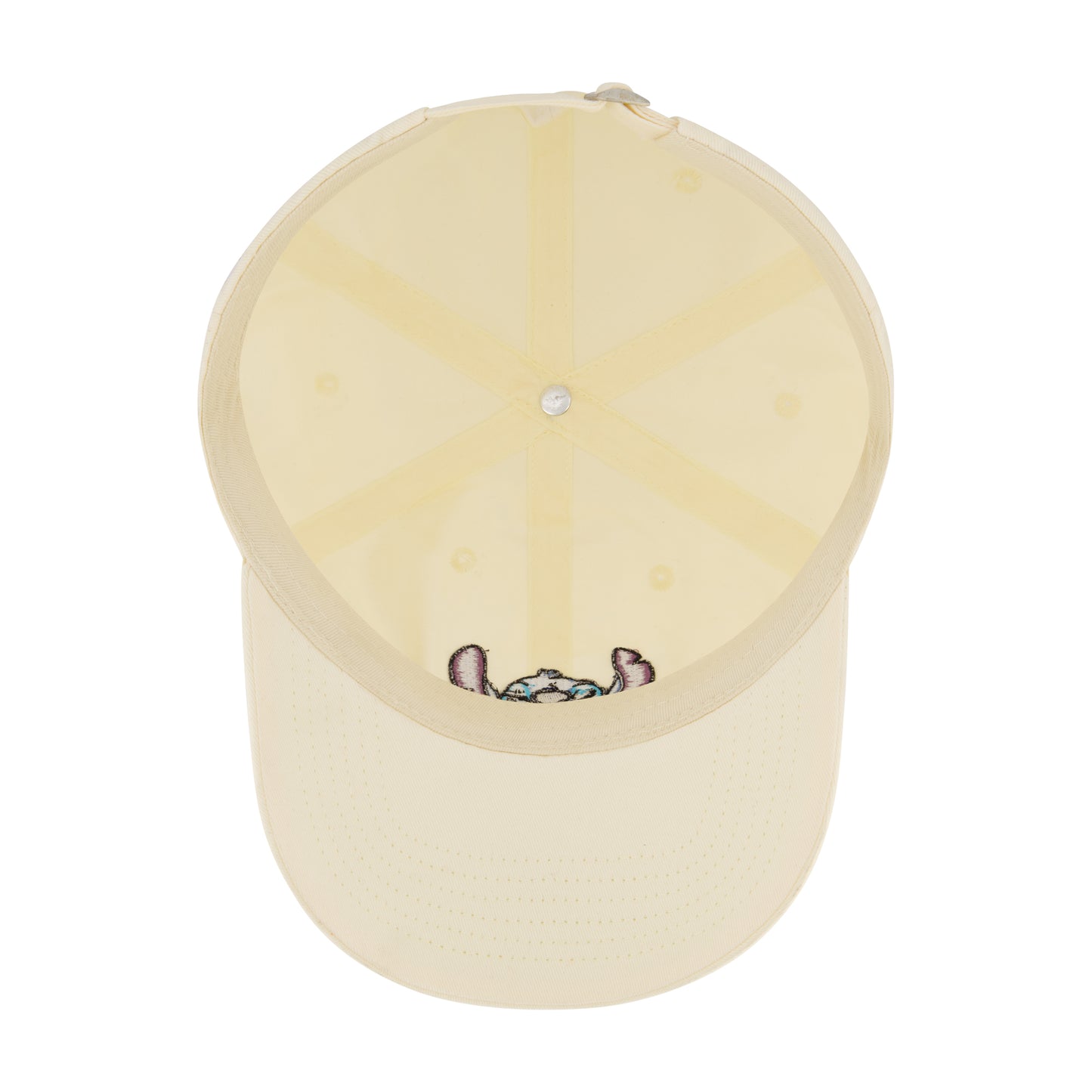 Disney Stitch Winky Face Embroidery Dad Cap,Khaki