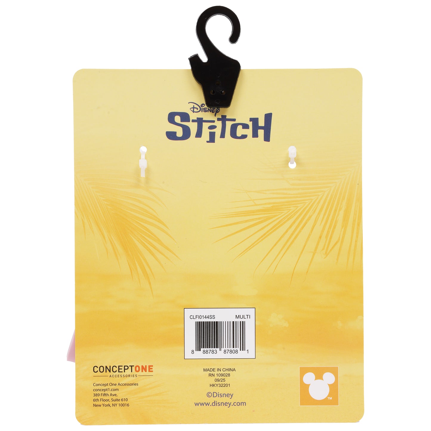 Disney Stitch & Angel Keychain Set – Officially Licensed 3D Character Lanyard Keychains