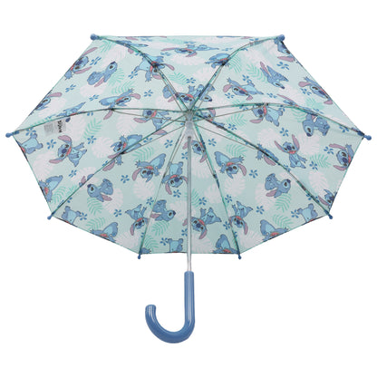 Disney Stitch Tropical Leaf Kids Umbrella