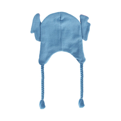Disney's Lilo and Stitch Acrylic Winter Peruvian Beanie with Tassels, Blue