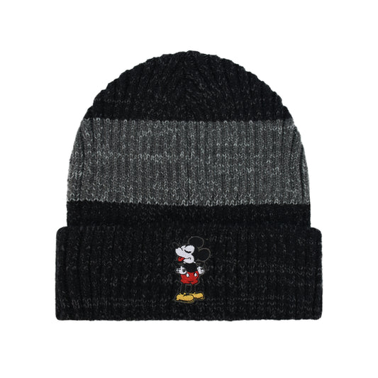 Concept One Disney Mickey Mouse Cuffed Beanie Hat, Knitted Stocking Cap
