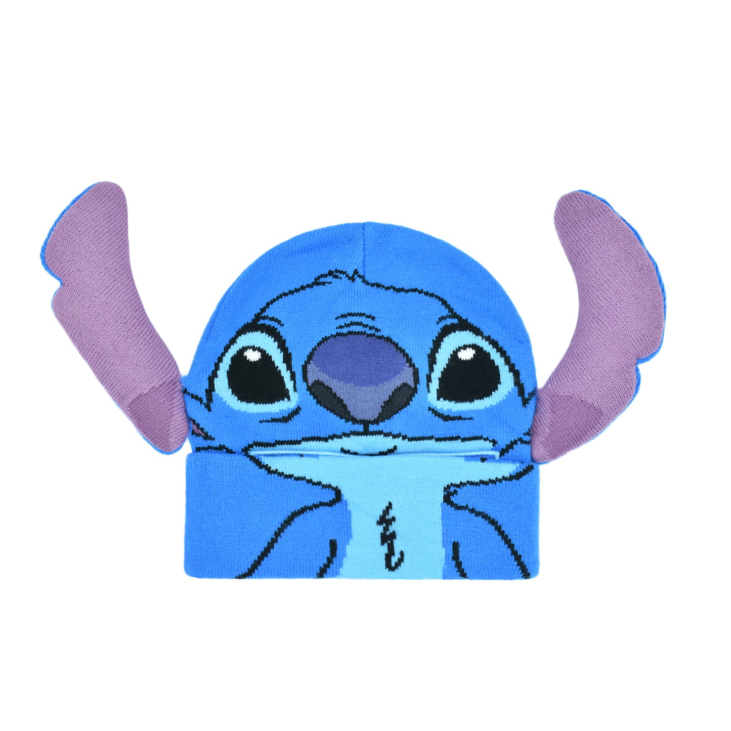 Disney unisex-adult Lilo and Stitch Winter Beanie Hat Knitted Stocking Cap