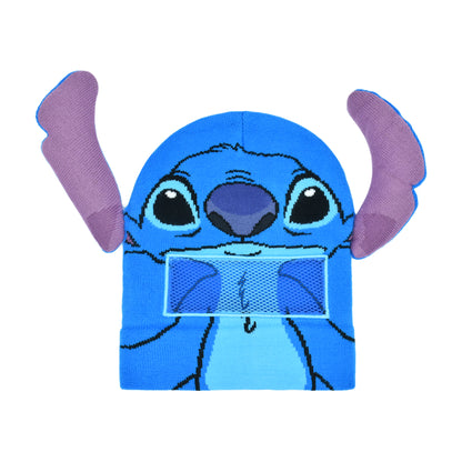 Disney unisex-adult Lilo and Stitch Winter Beanie Hat Knitted Stocking Cap