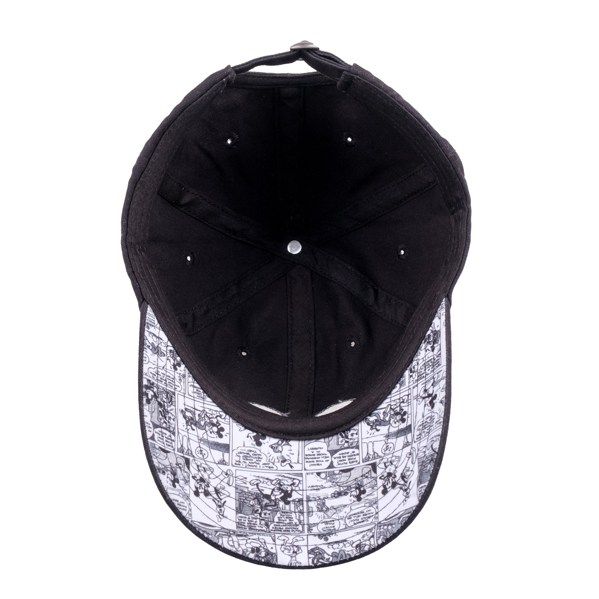 Mickey Mouse Peeking Dad Hat - Classic Disney Style