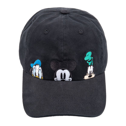 Mickey Mouse, Donald Duck & Goofy Friends Dad Hat - Classic Disney Trio