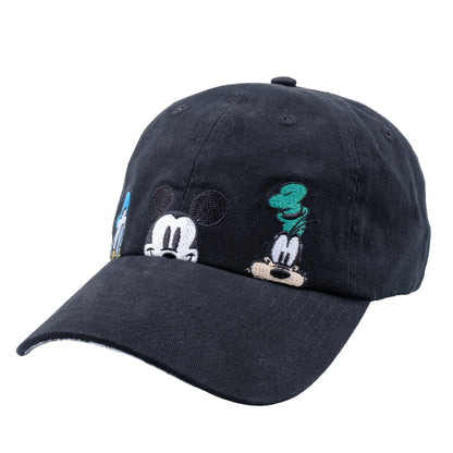 Mickey Mouse, Donald Duck & Goofy Friends Dad Hat - Classic Disney Trio