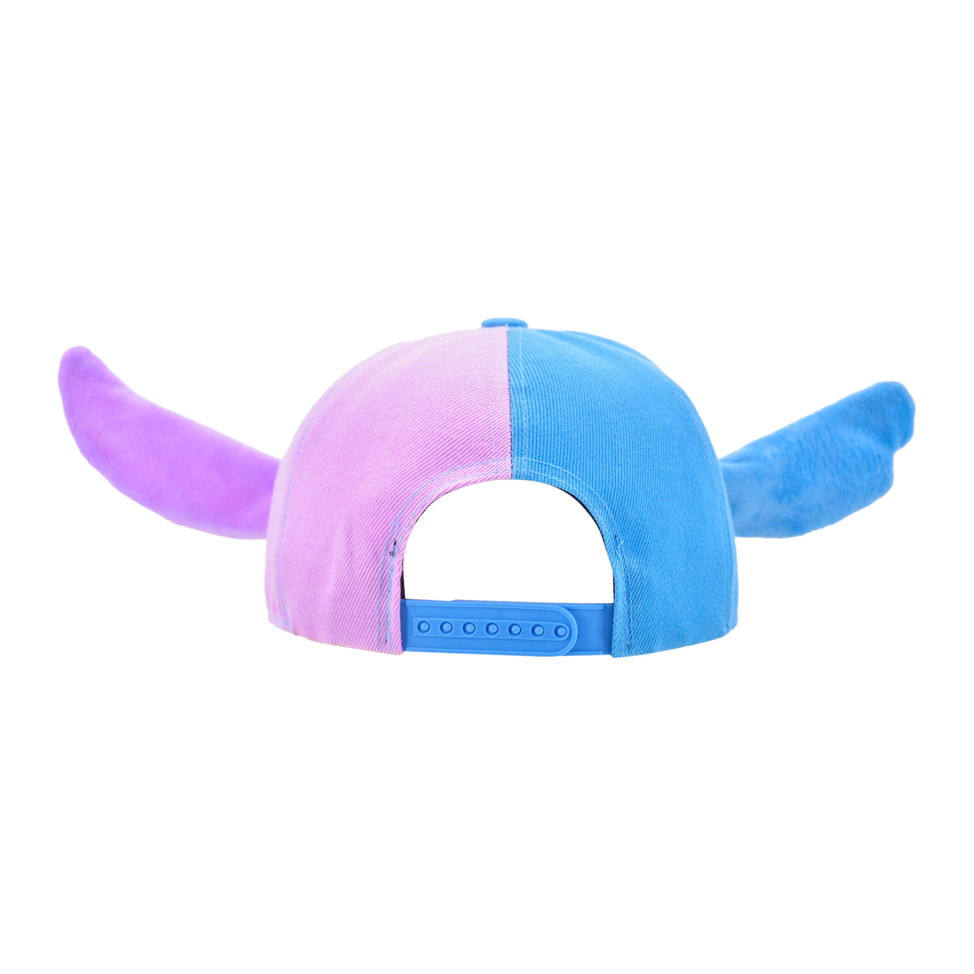 Disney Stitch Baseball Cap, Adjustable Flat Brim Snapback Hat with Flat Brim, One Size