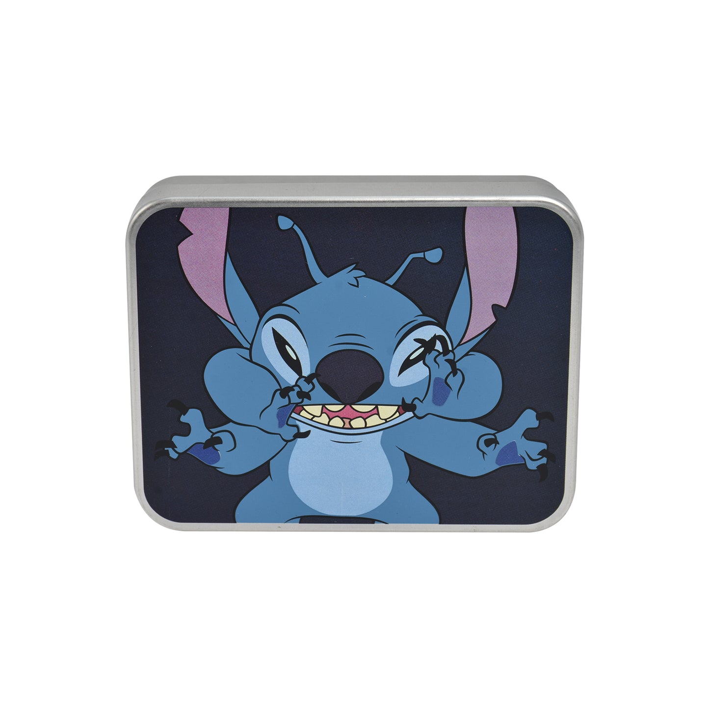 Disney's Stitch Bifold Wallet in a Decorative Tin Case Multi, Unisex