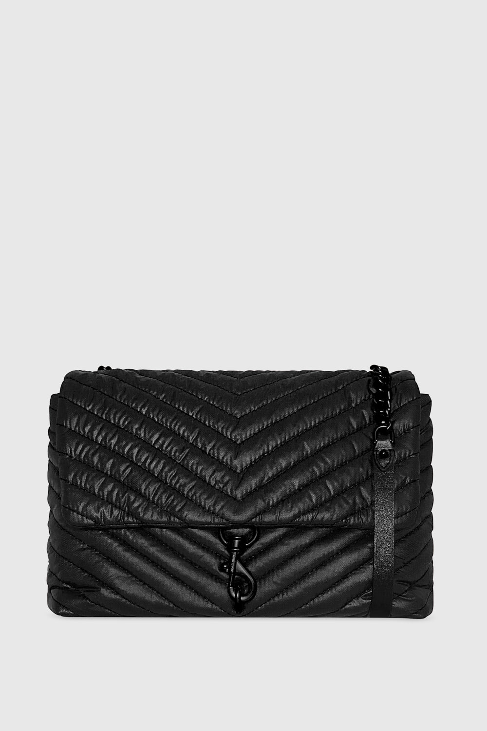 Rebecca Minkoff Edie Nylon Jumbo Shoulder Bag Black