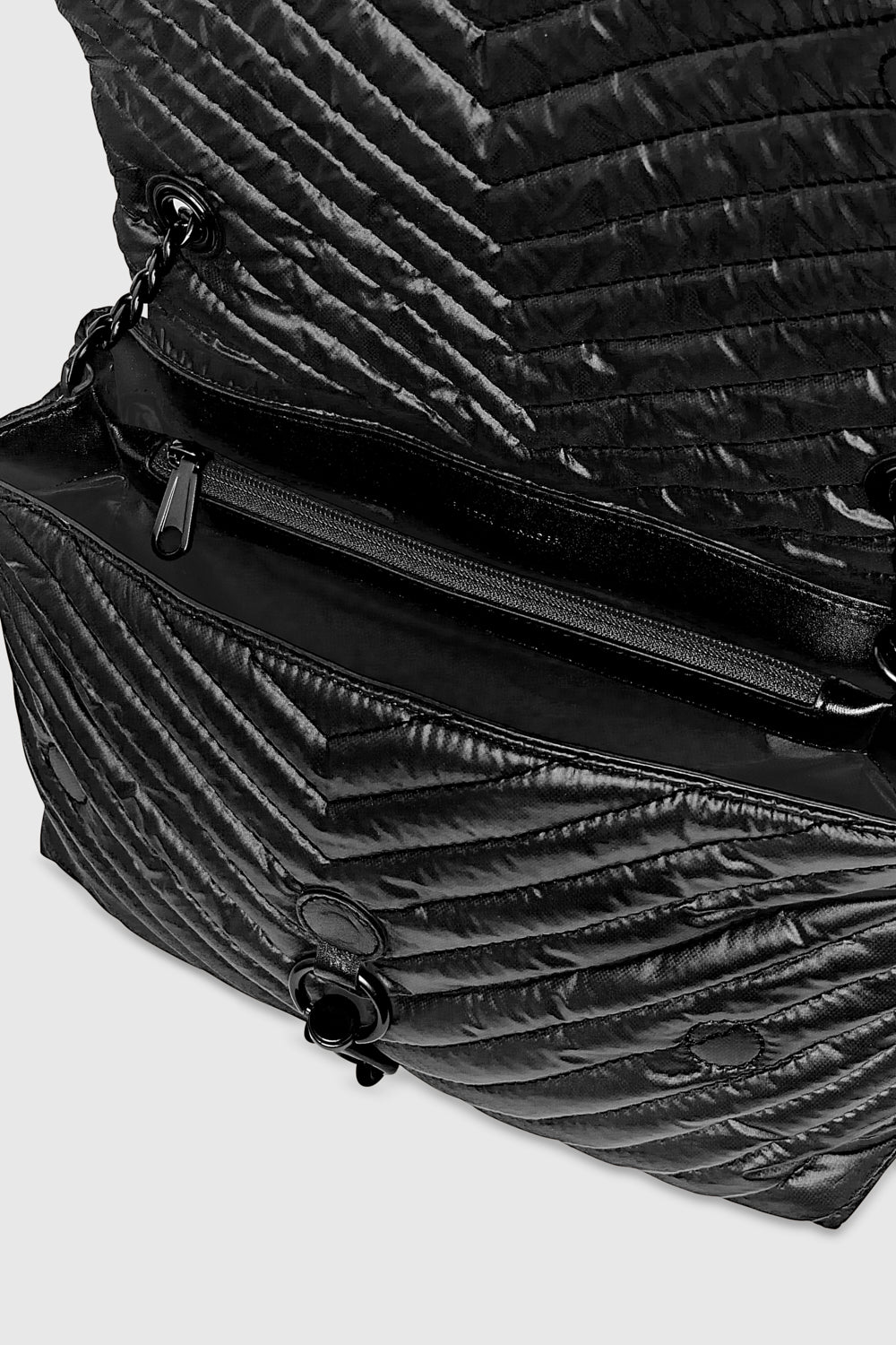 Rebecca Minkoff Edie Nylon Jumbo Shoulder Bag Black