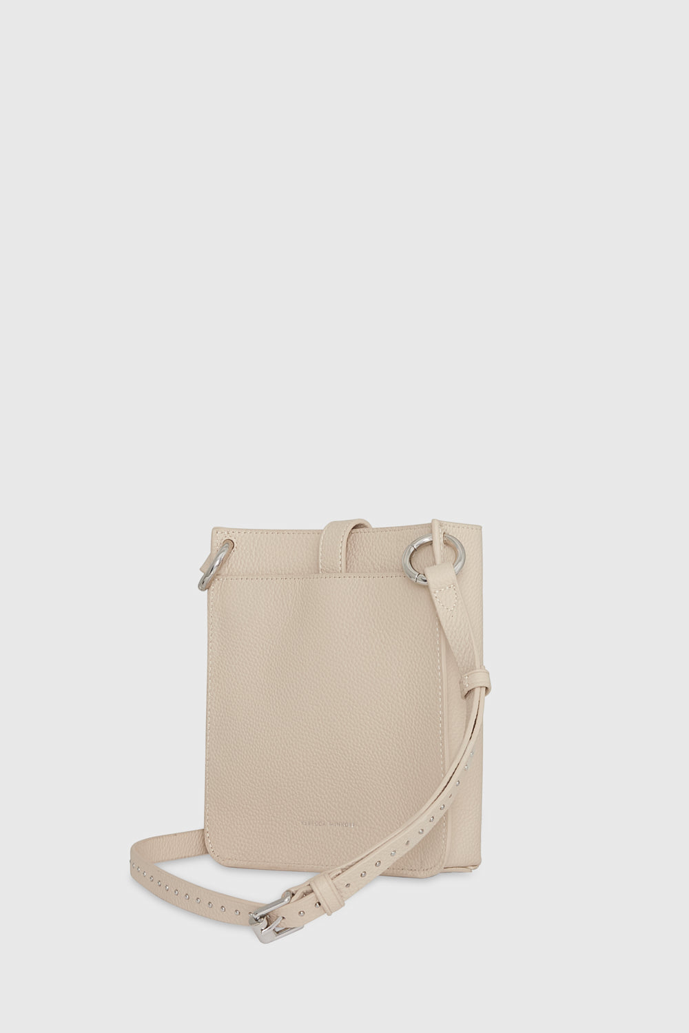 Rebecca Minkoff Megan Mini Feed With Studded Strap Stone