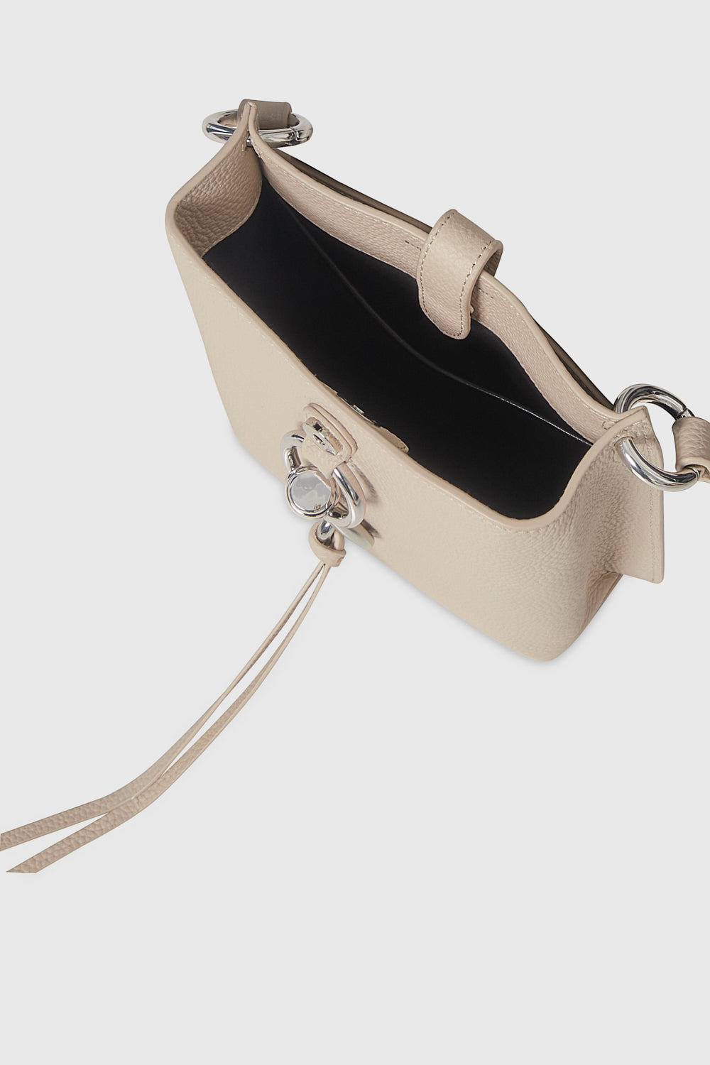 Rebecca Minkoff Megan Mini Feed With Studded Strap Stone