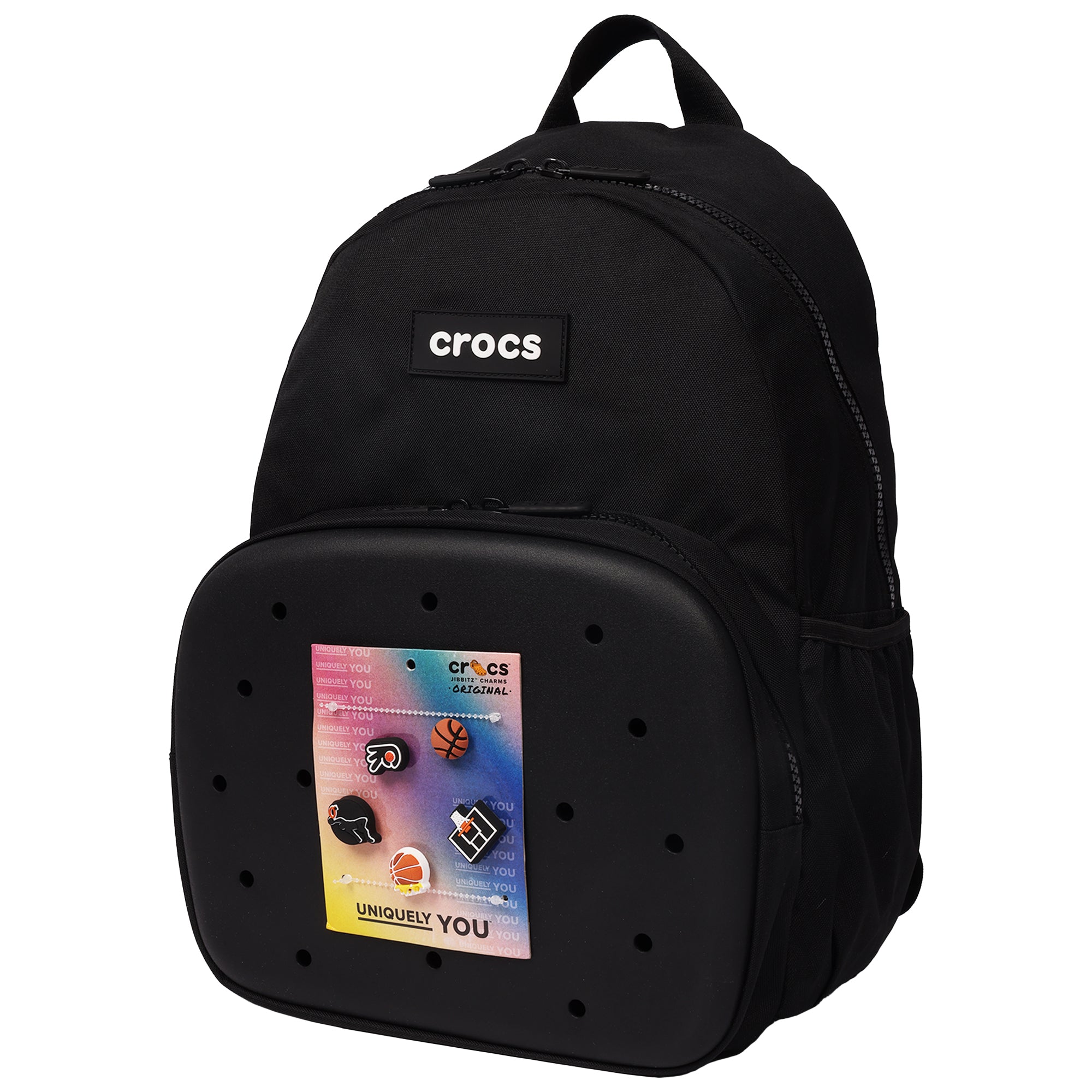 Crocs Back to School Backpack with EVA Front Pocket – Customizable Backpack with Sports Jibbitz™ Charms