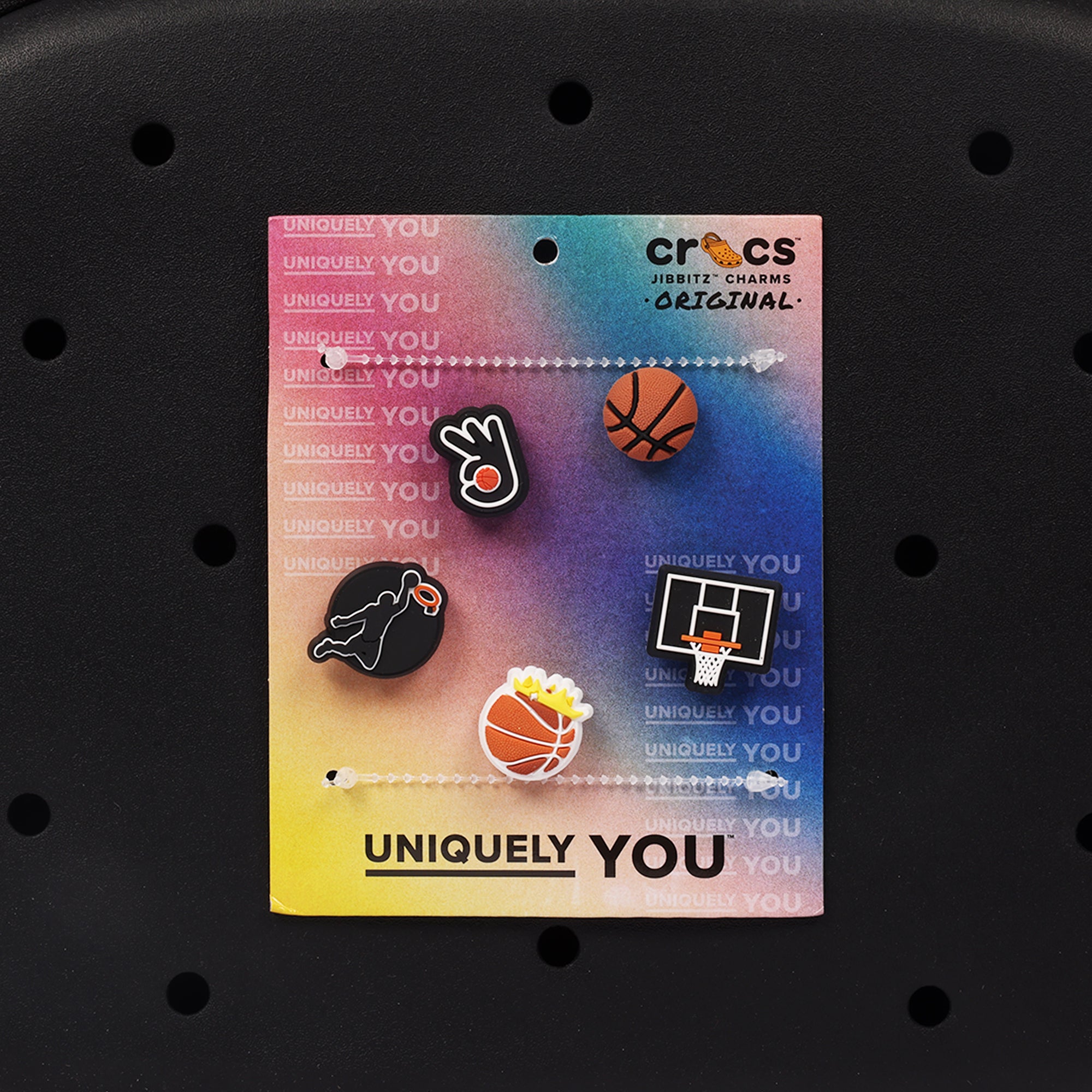 Crocs Back to School Backpack with EVA Front Pocket – Customizable Backpack with Sports Jibbitz™ Charms