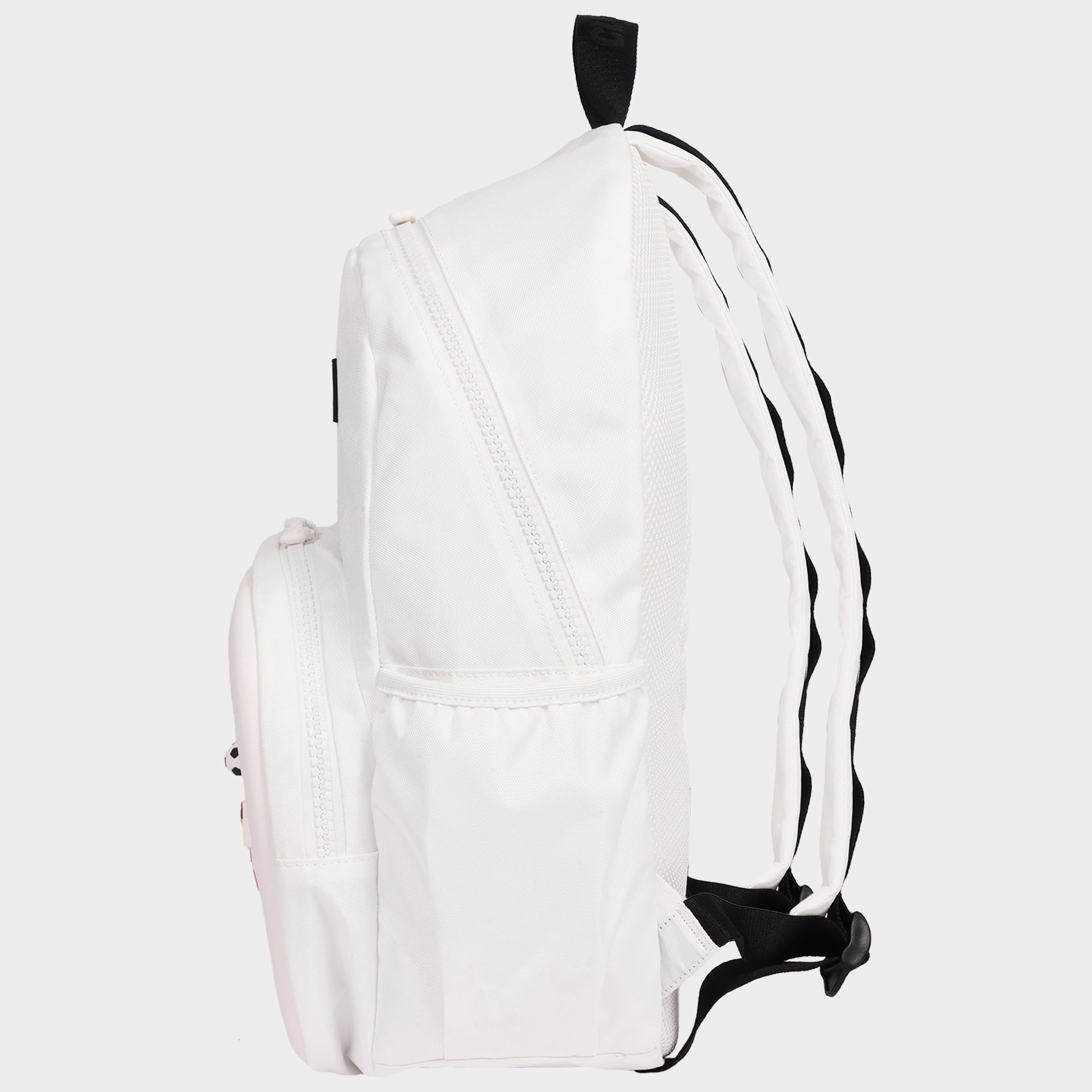 Crocs Back to School Backpack with EVA Front Pocket – Customizable Jibbitz™ Backpack (White)