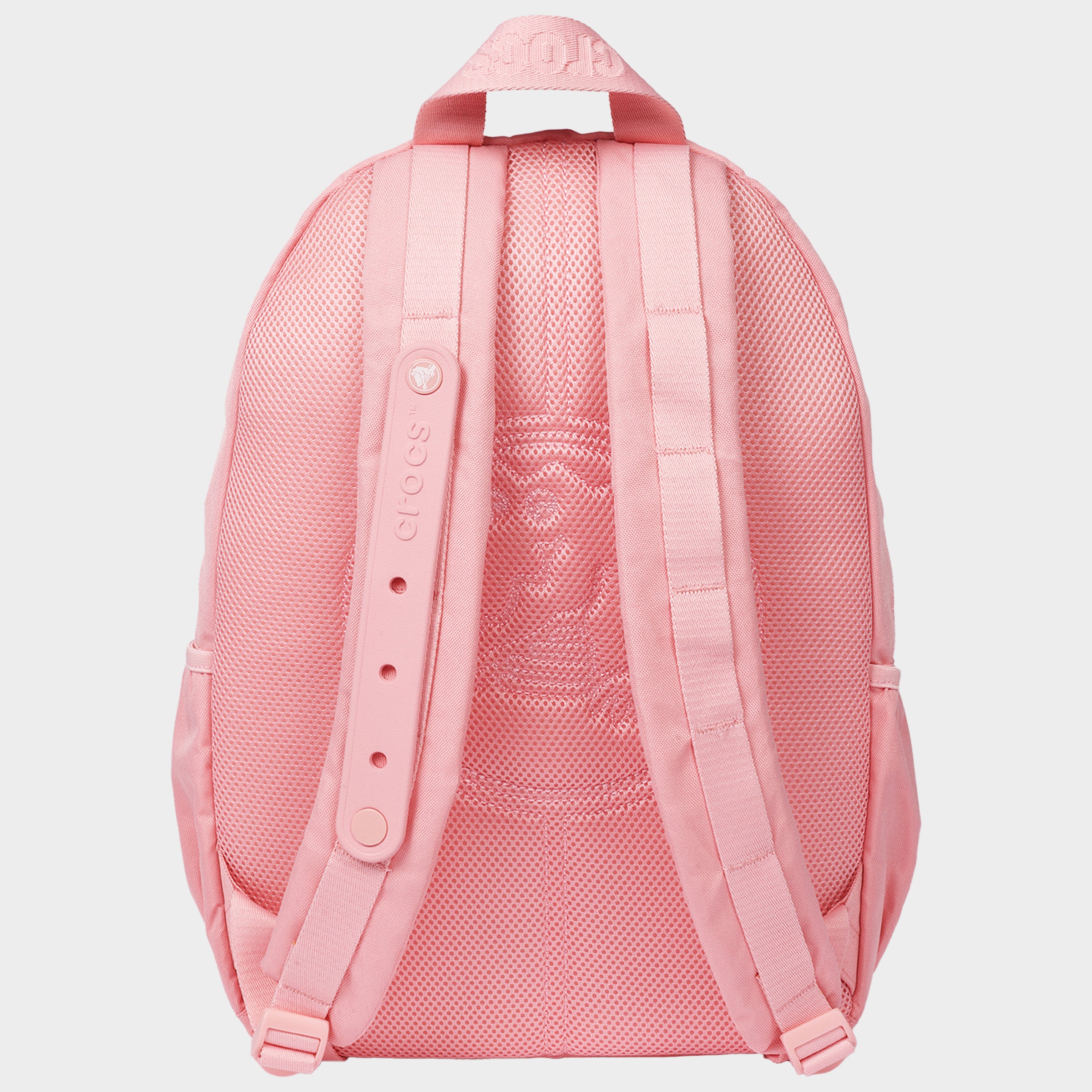 Crocs Back to School Backpack with EVA Front Pocket – Customizable Jibbitz™ Backpack (Powder Pink)