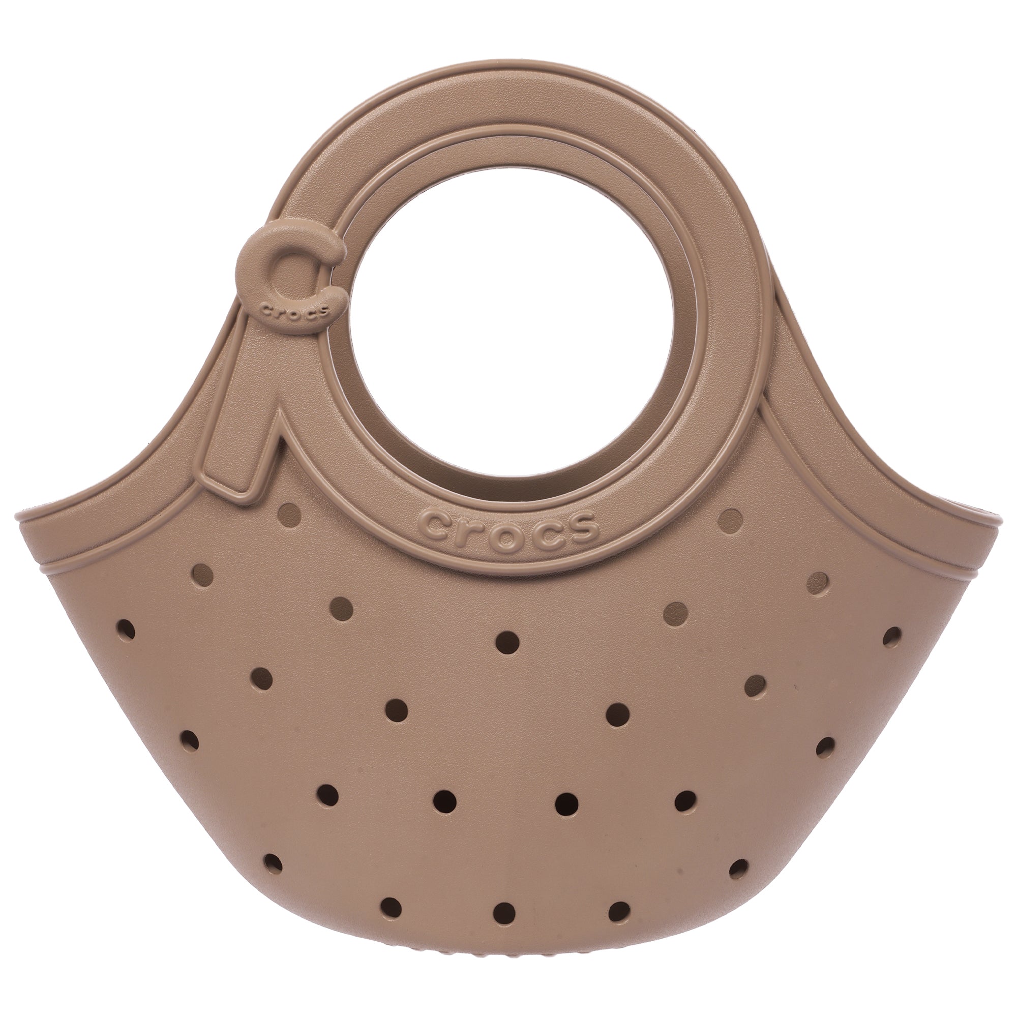 Crocs Medium EVA Tote Bag with Round Handle & Soft Touch Buckle