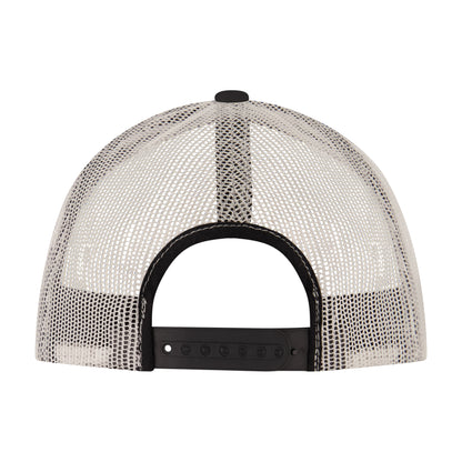 Dodge Trucker Hat, Vintage Logo Adjustable Snapback Baseball Cap with Curved Brim, Black, One Size