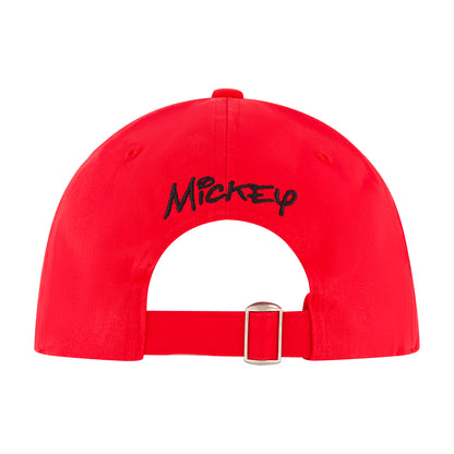 Disney Mickey Adjustable Baseball Cap,Red