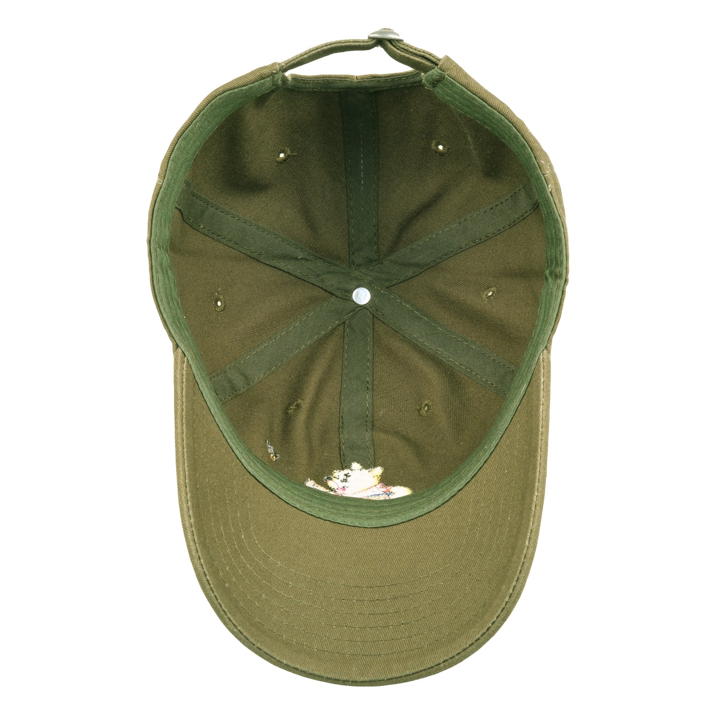 Disney Winnie The Pooh Dad Hat, Adjustable Cotton Baseball Cap with Curved Brim