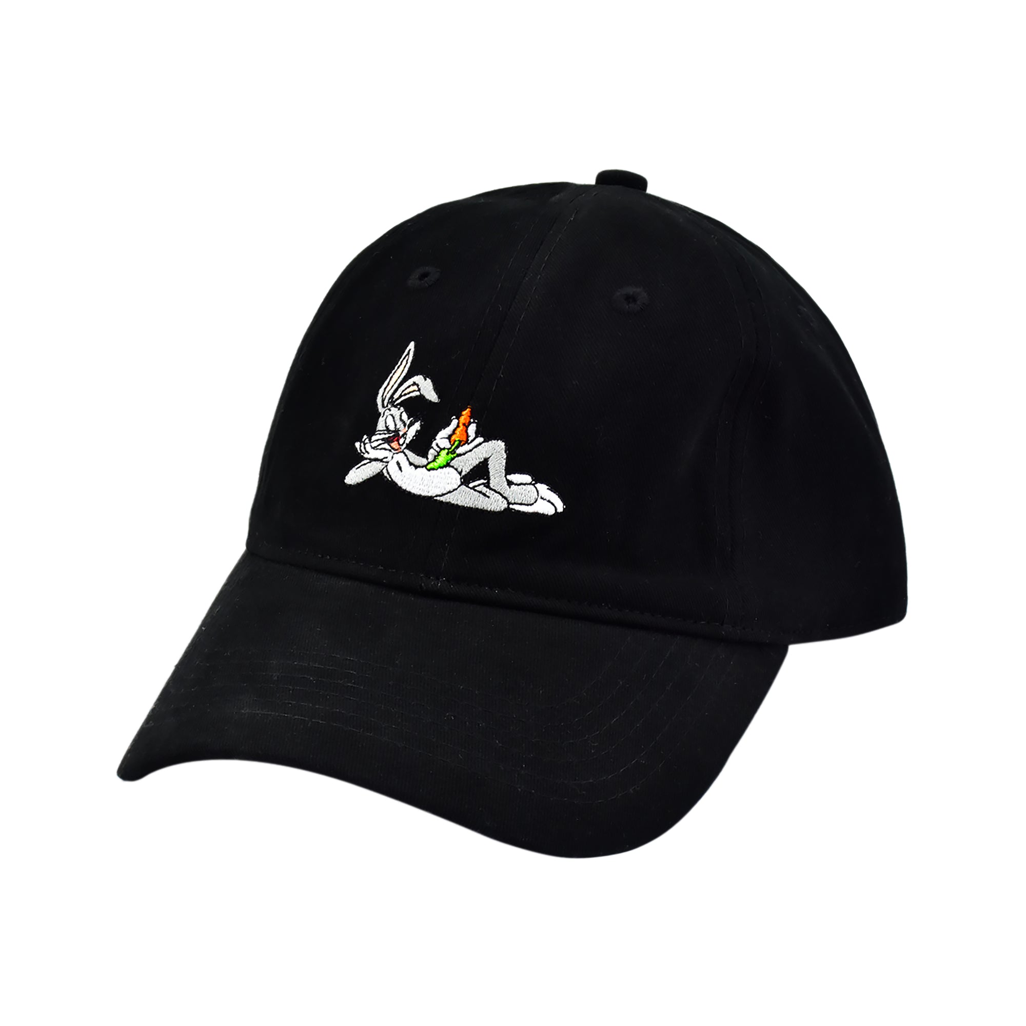 Looney Tunes Bugs Bunny “What’s Up Doc?” Dad Hat – Adjustable Curved Brim Baseball Cap