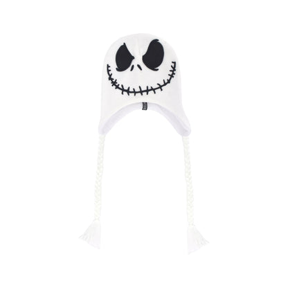 Concept One Disney The Nightmare Before Christmas Beanie Hat, Scary Teddy Peruvian Winter Knit Cap with 3D Ears and Tassels