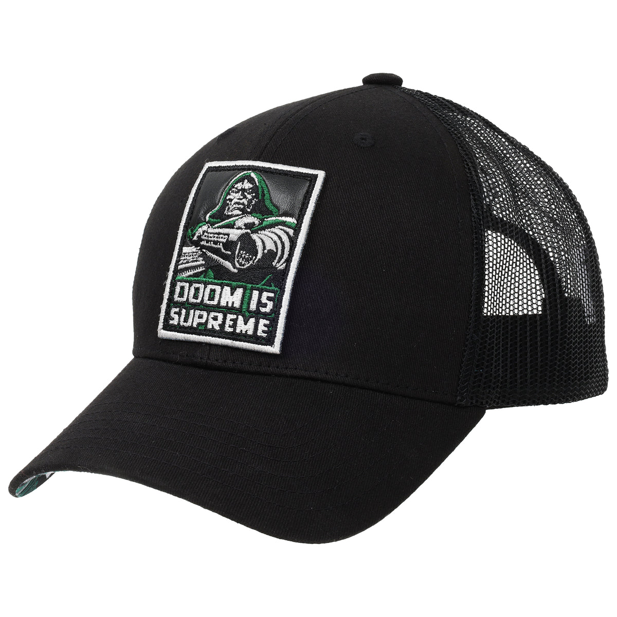 Element x Marvel Avengers: Doomsday Doctor Doom “Doom Is Supreme” Trucker Hat – Black