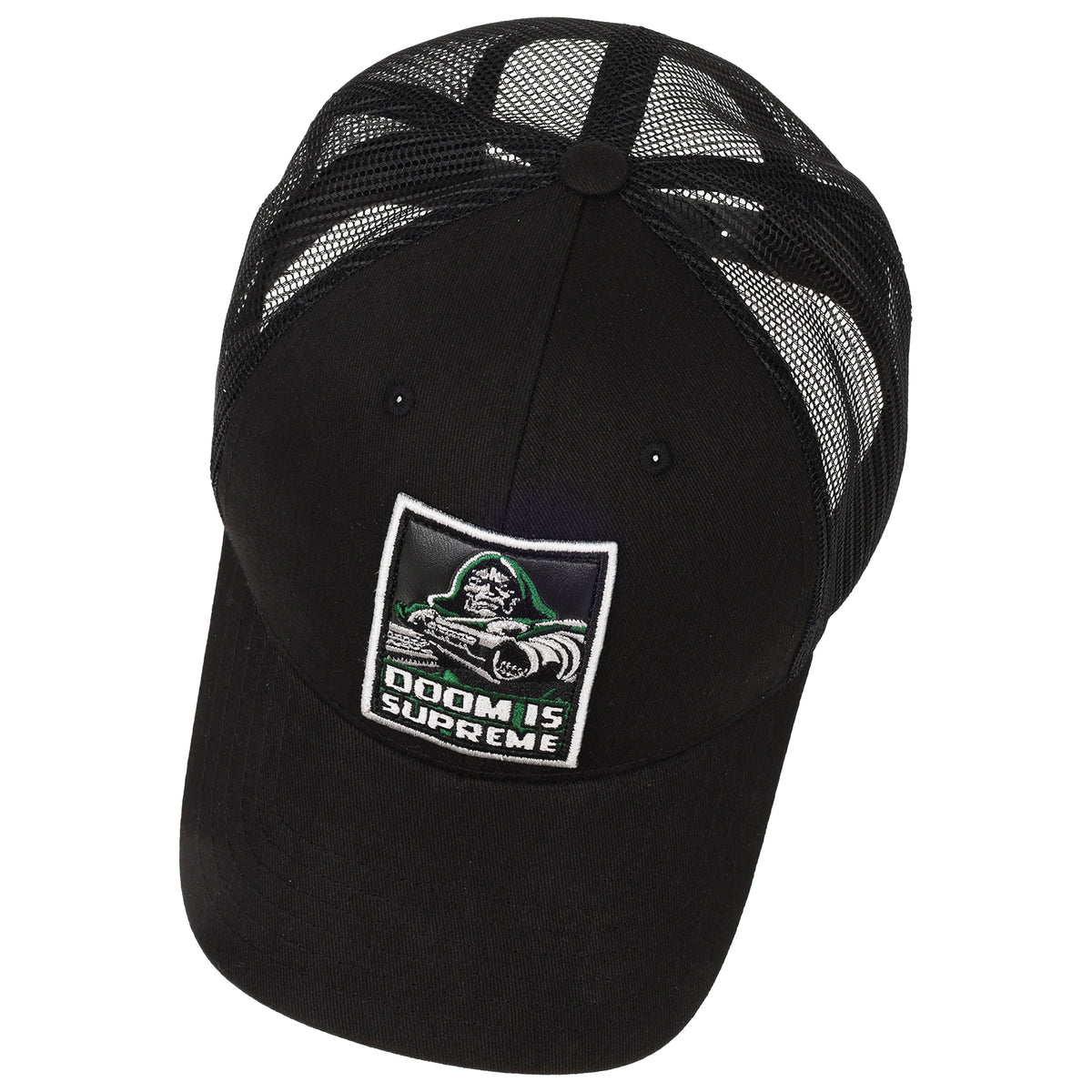 Element x Marvel Avengers: Doomsday Doctor Doom “Doom Is Supreme” Trucker Hat – Black