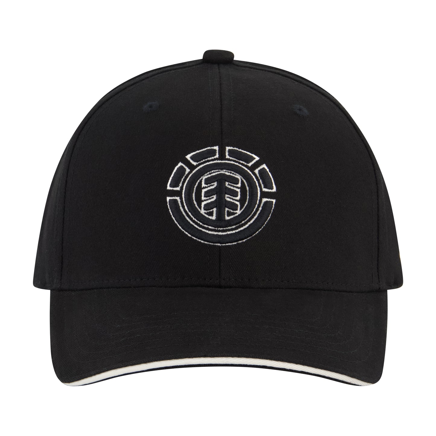 Element Stretch Fit 6-Panel Cap with Curved Visor