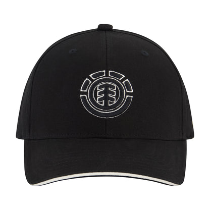 Element Stretch Fit 6-Panel Cap with Curved Visor